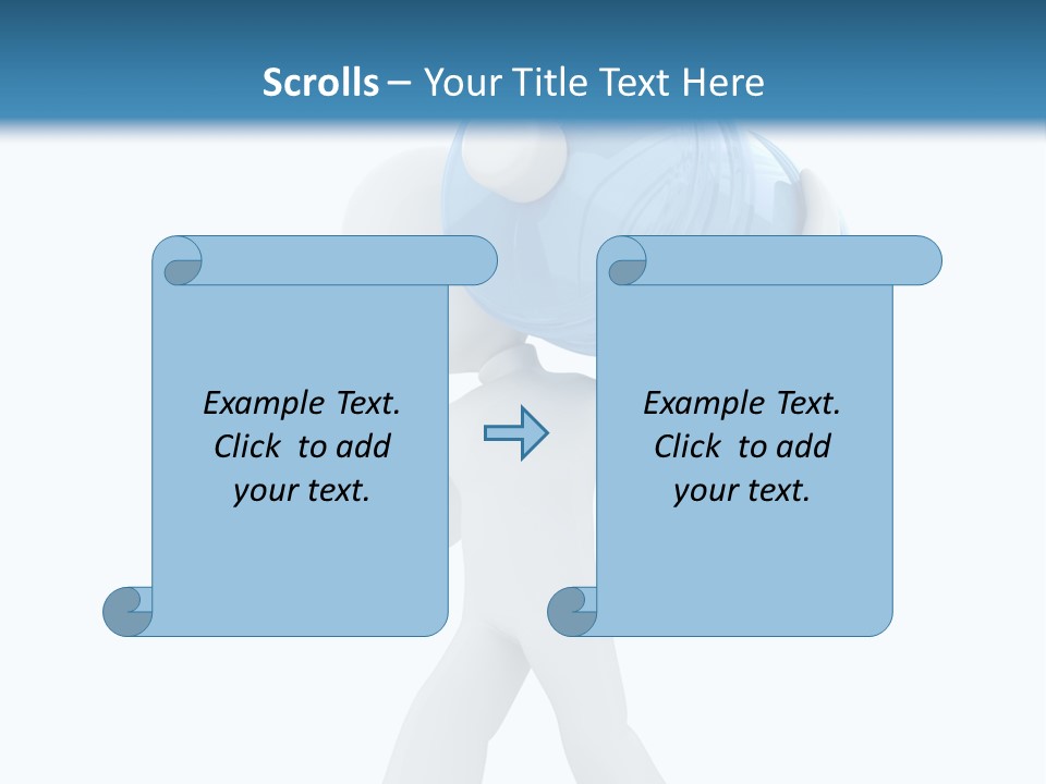 Job Body Hold PowerPoint Template