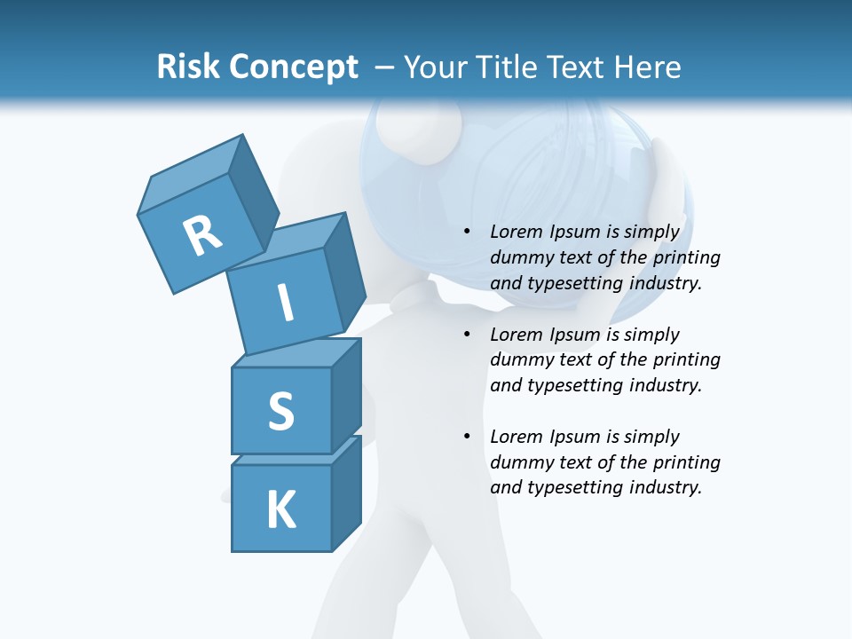 Job Body Hold PowerPoint Template