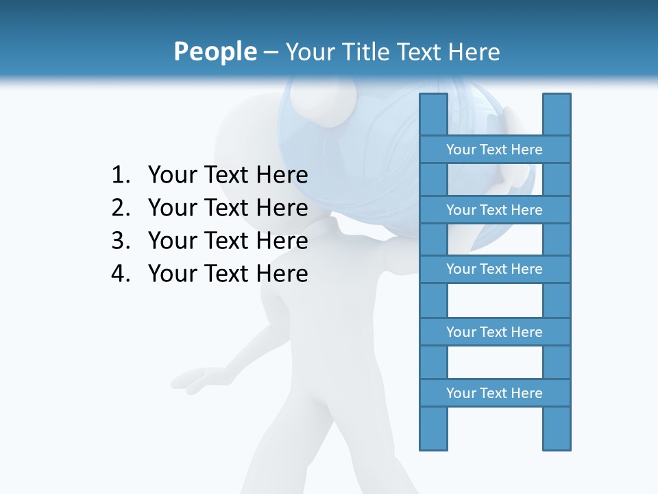 Job Body Hold PowerPoint Template