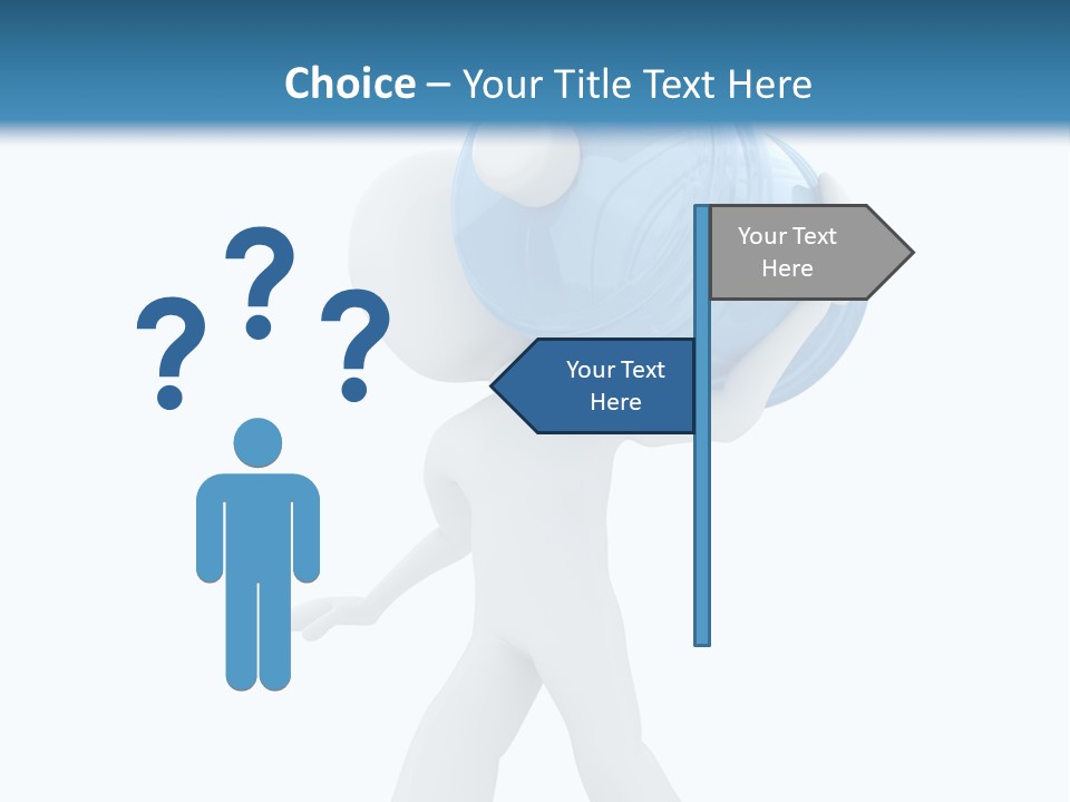 Job Body Hold PowerPoint Template