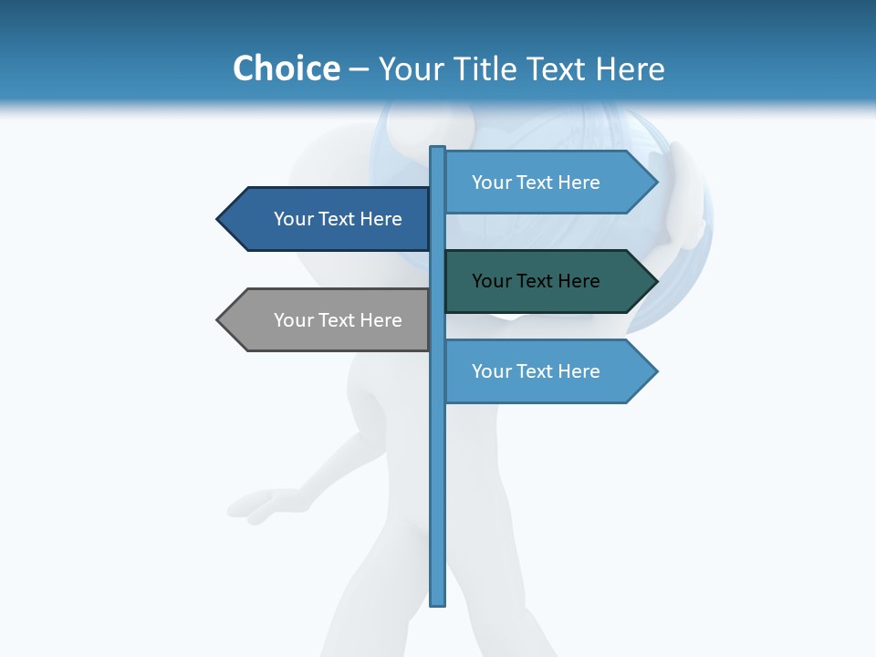 Job Body Hold PowerPoint Template