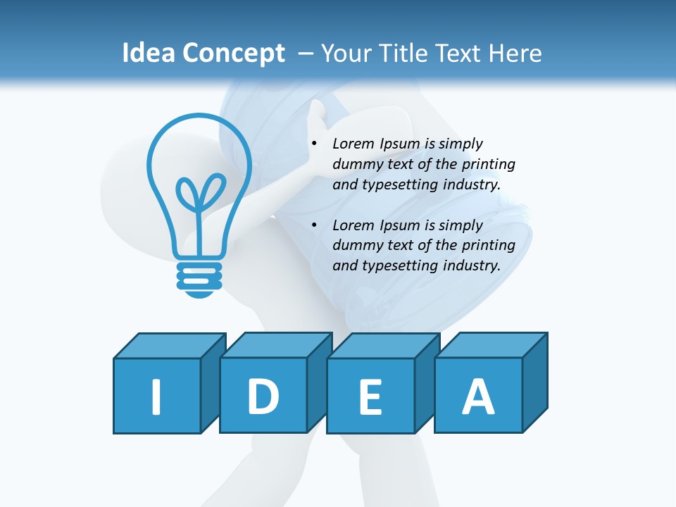 Health Industry People PowerPoint Template