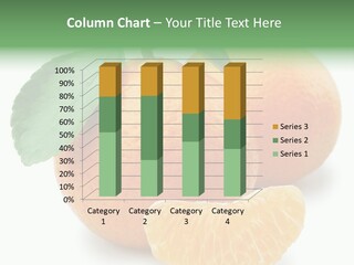 Tangerine Rich Isolated PowerPoint Template