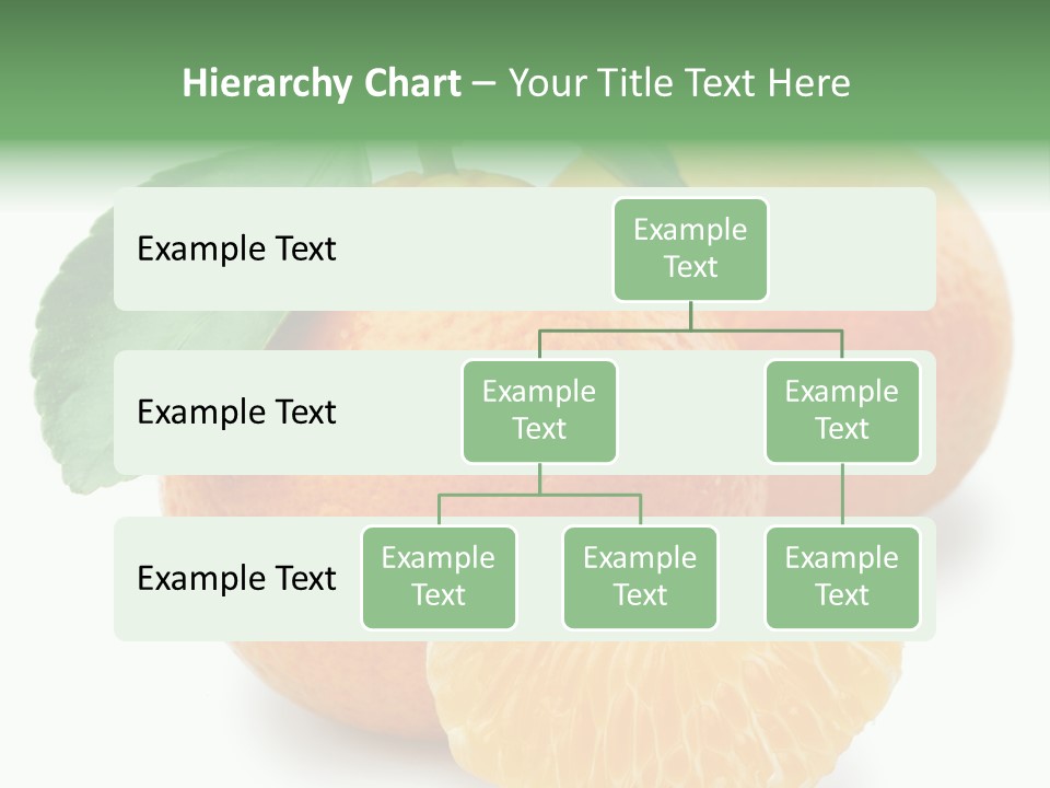 Tangerine Rich Isolated PowerPoint Template