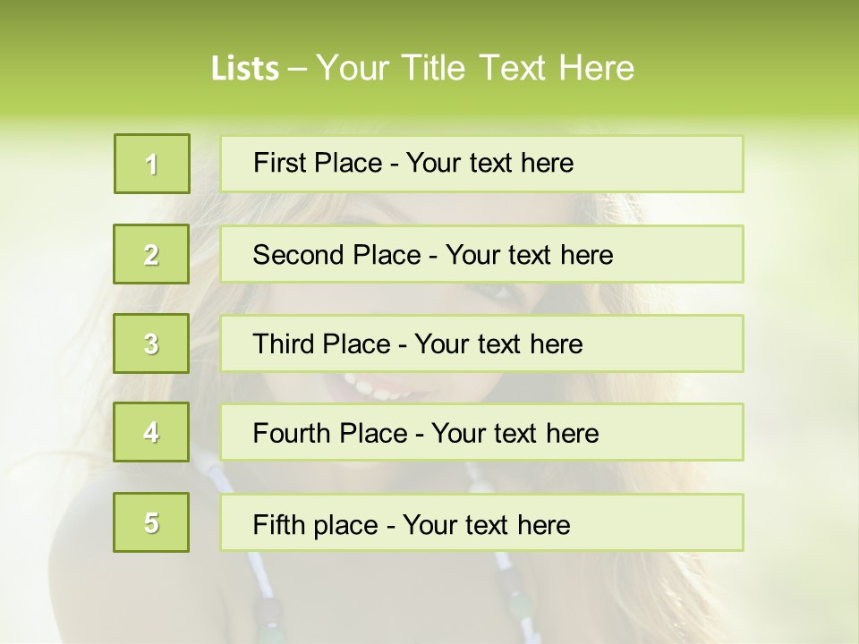 Background Beauty Spring PowerPoint Template