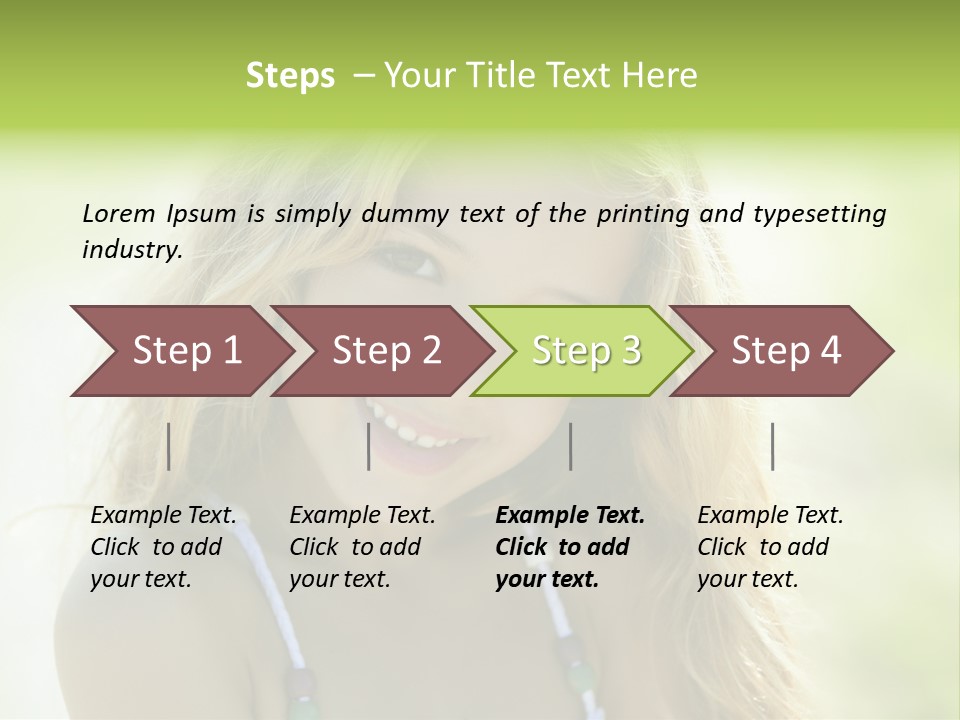 Background Beauty Spring PowerPoint Template