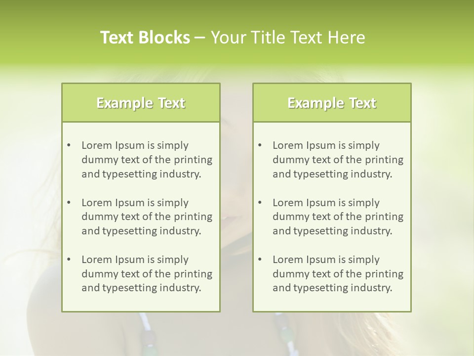 Background Beauty Spring PowerPoint Template