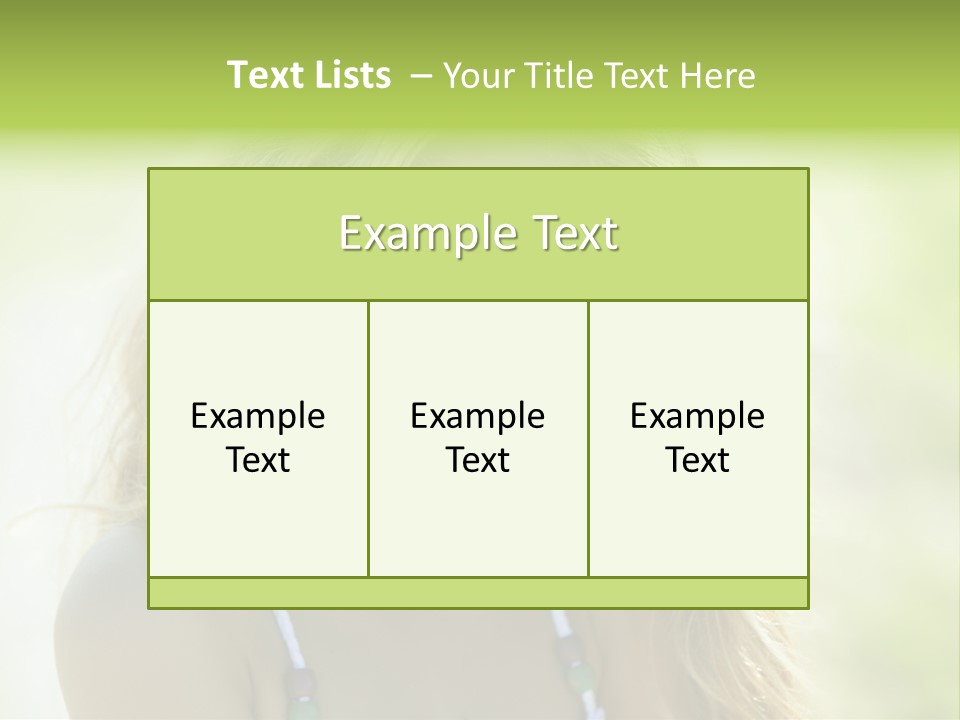 Background Beauty Spring PowerPoint Template