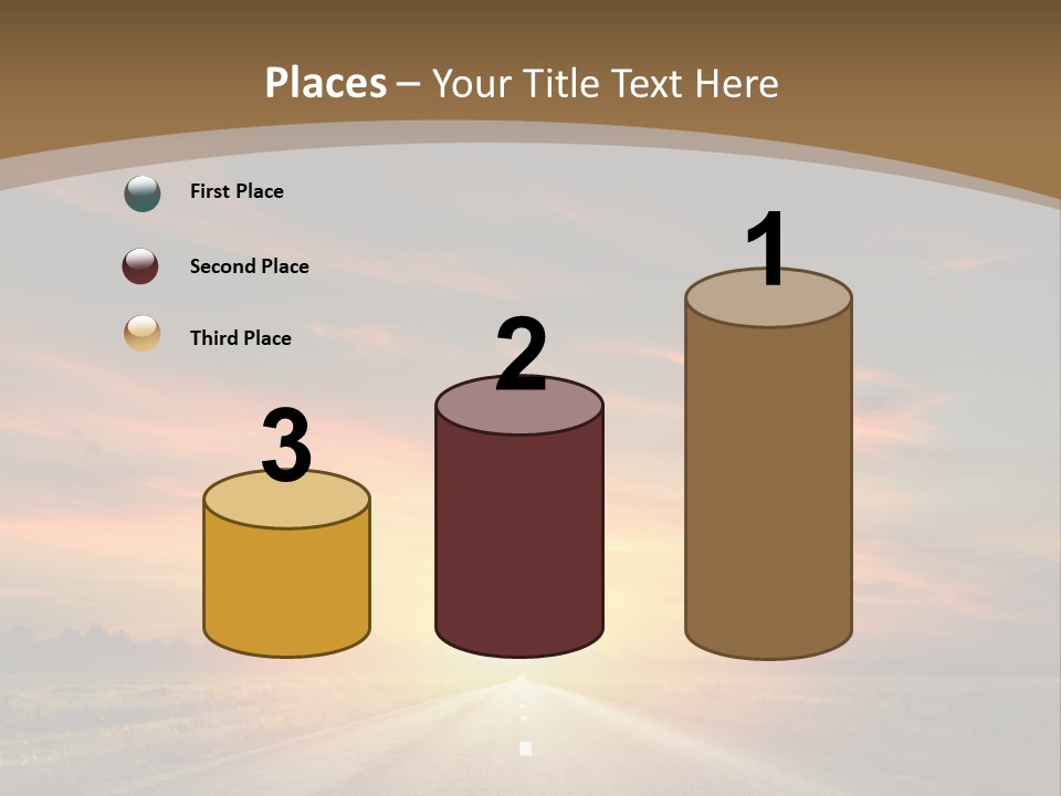 Hill Serenity Asphalt PowerPoint Template