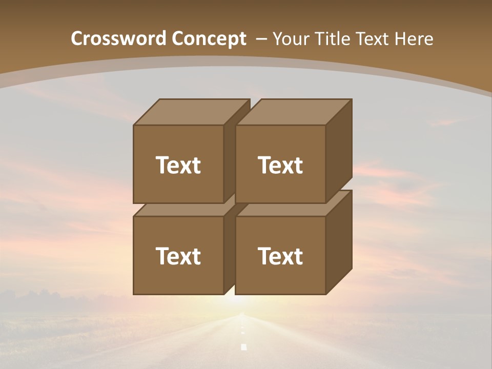 Hill Serenity Asphalt PowerPoint Template