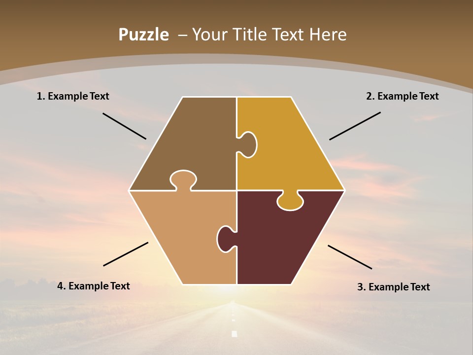 Hill Serenity Asphalt PowerPoint Template