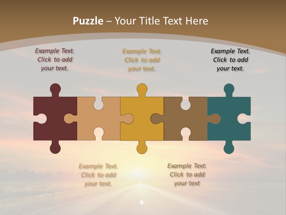 Hill Serenity Asphalt PowerPoint Template