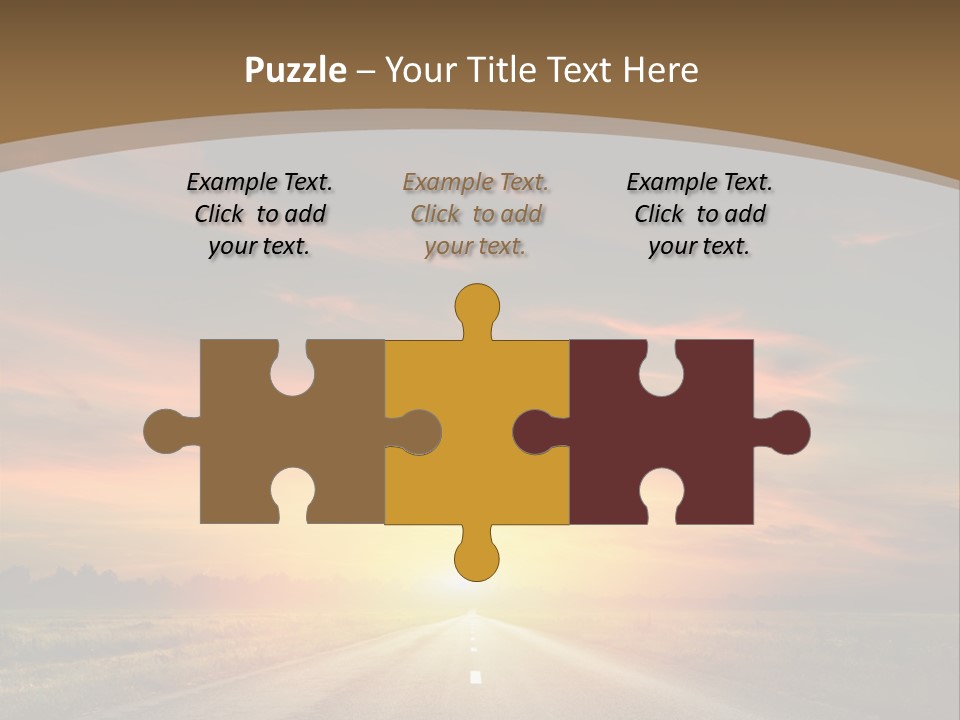 Hill Serenity Asphalt PowerPoint Template