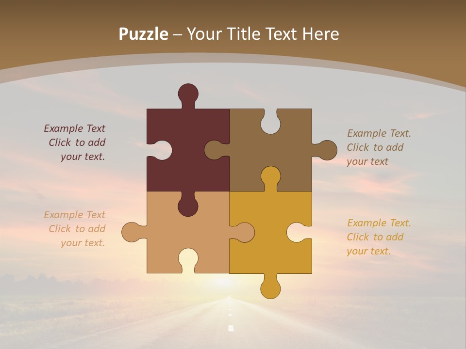 Hill Serenity Asphalt PowerPoint Template
