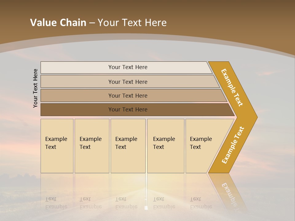 Hill Serenity Asphalt PowerPoint Template
