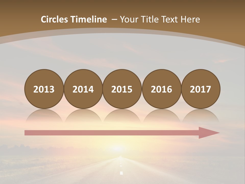Hill Serenity Asphalt PowerPoint Template
