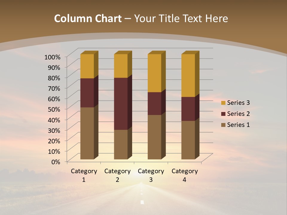 Hill Serenity Asphalt PowerPoint Template