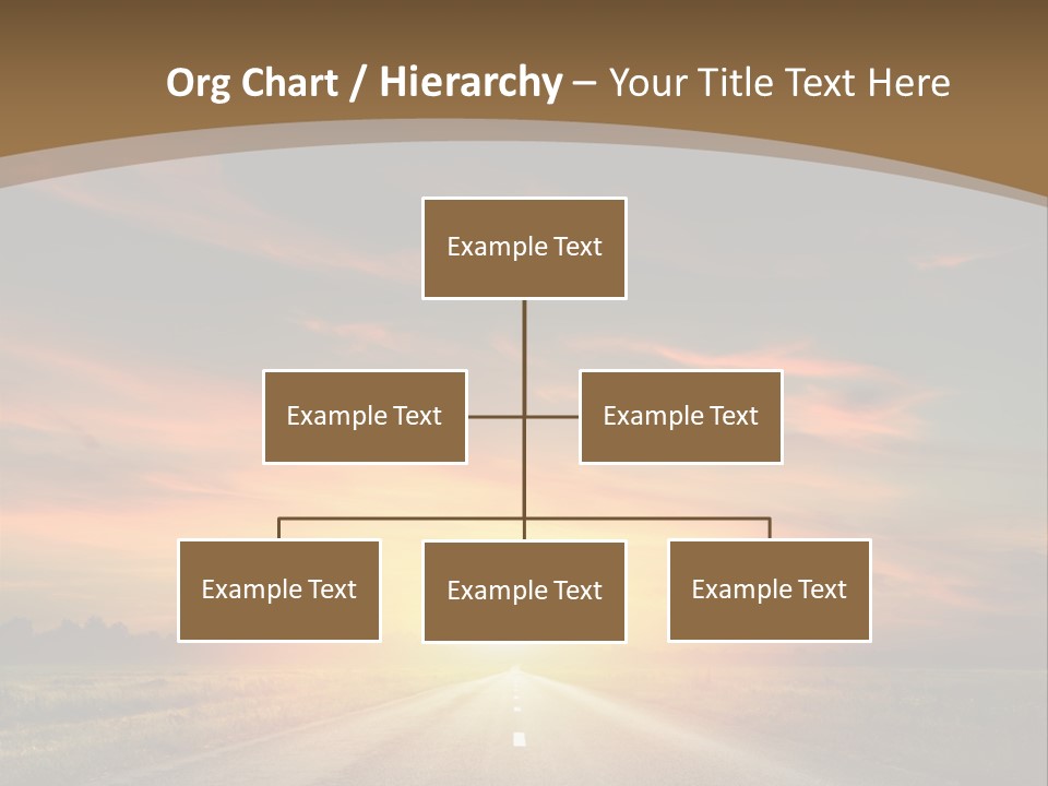 Hill Serenity Asphalt PowerPoint Template