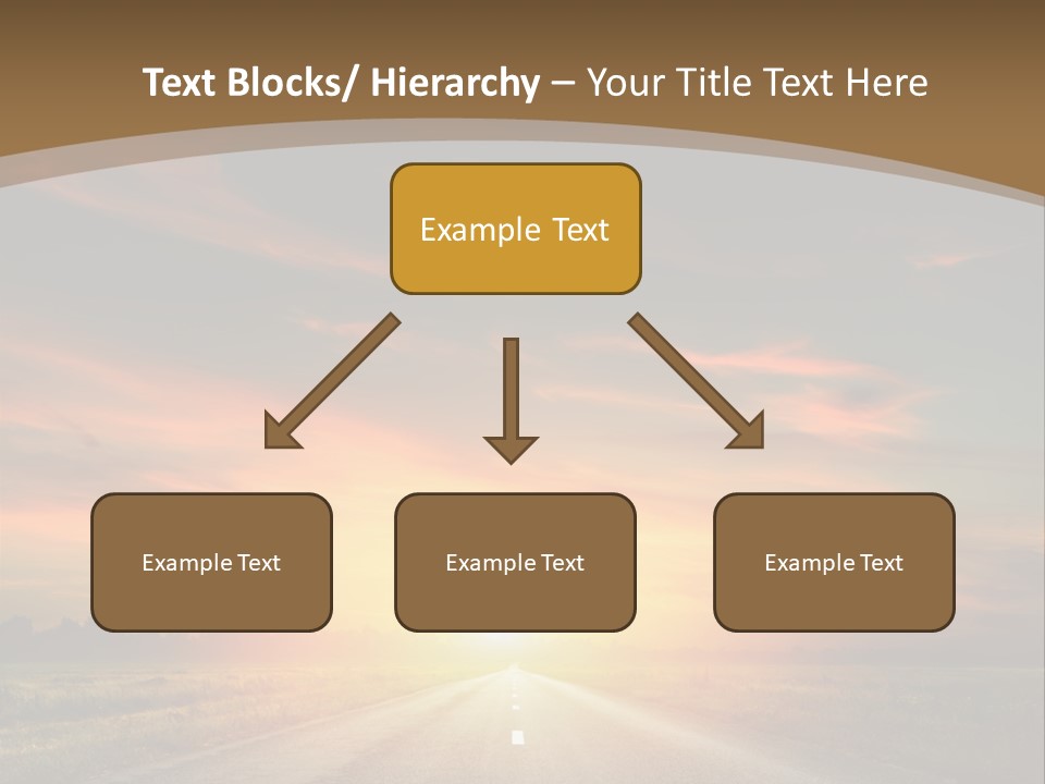 Hill Serenity Asphalt PowerPoint Template