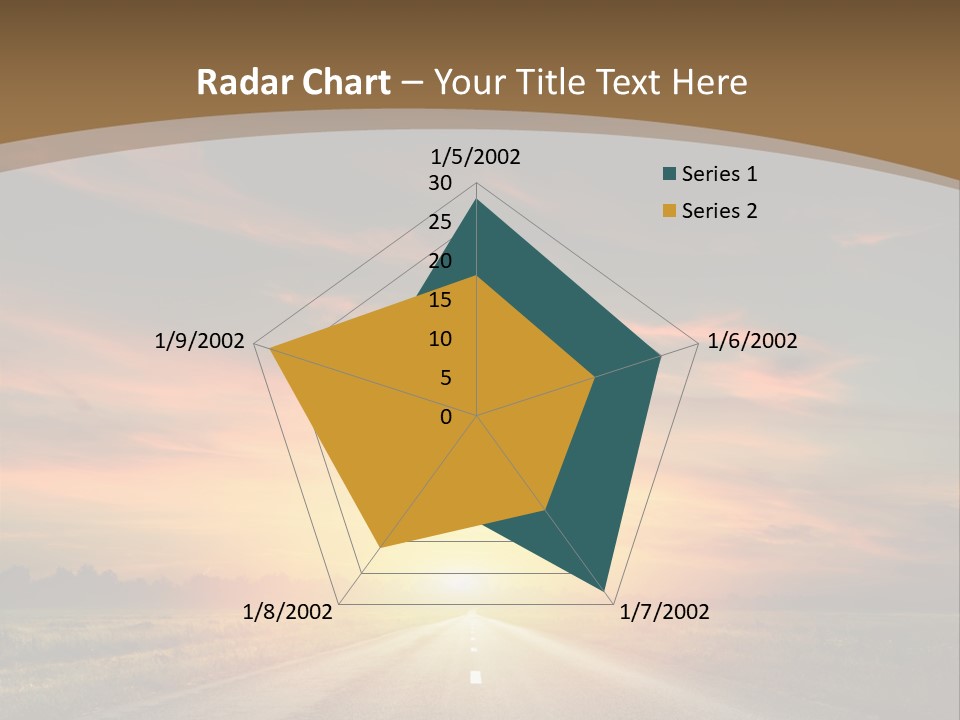Hill Serenity Asphalt PowerPoint Template