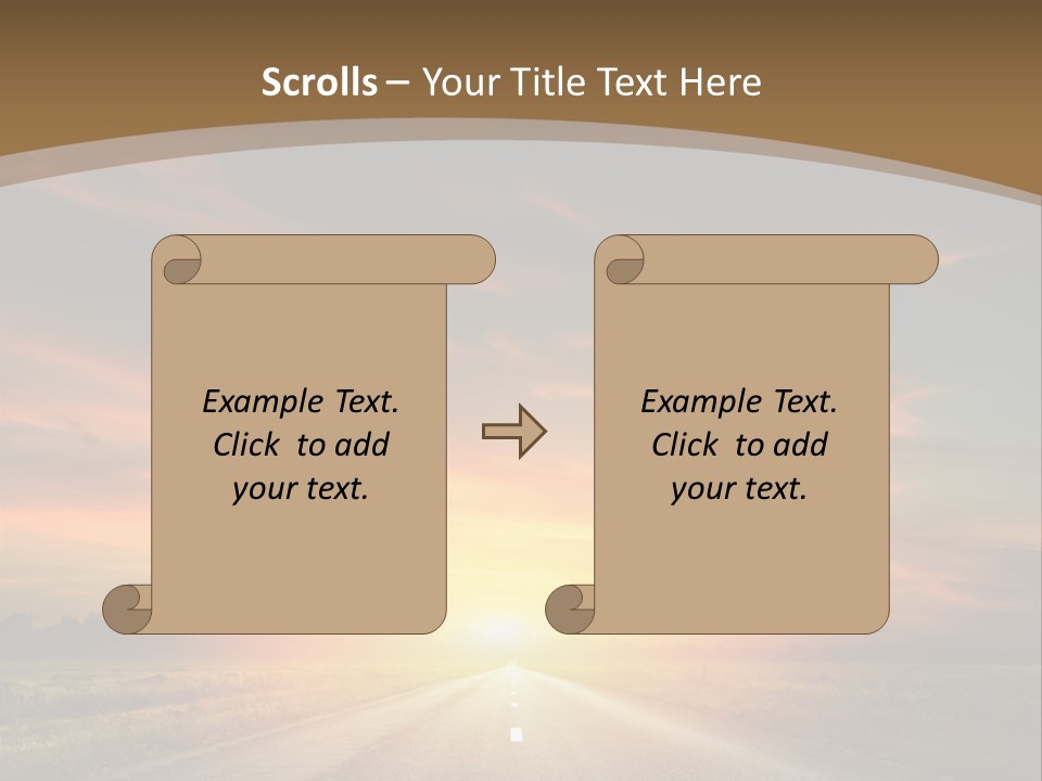 Hill Serenity Asphalt PowerPoint Template