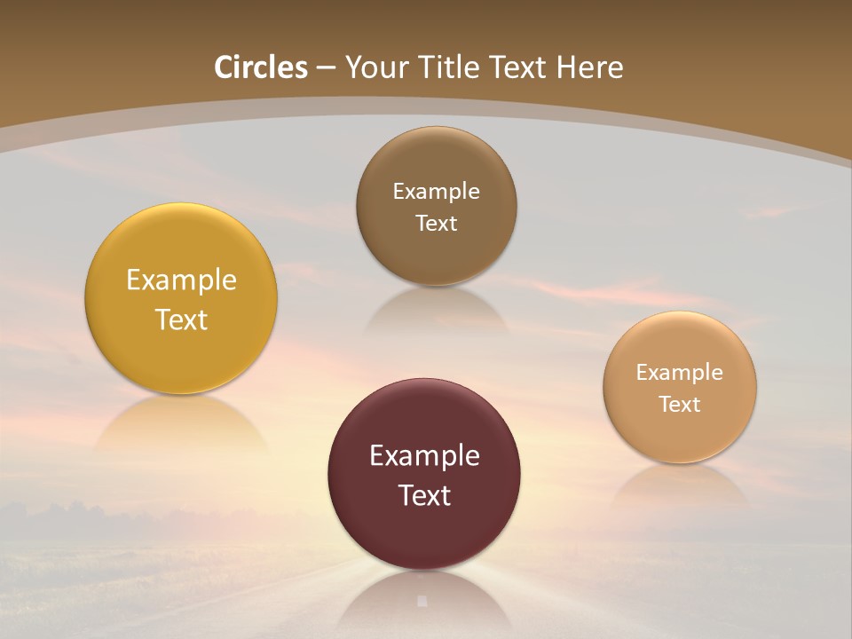 Hill Serenity Asphalt PowerPoint Template