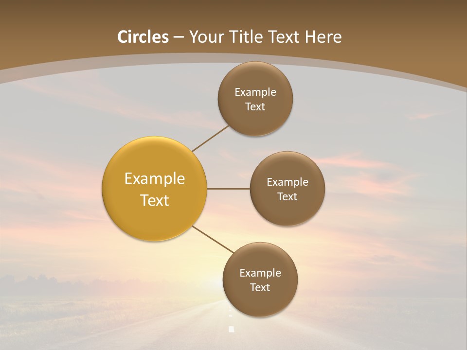 Hill Serenity Asphalt PowerPoint Template