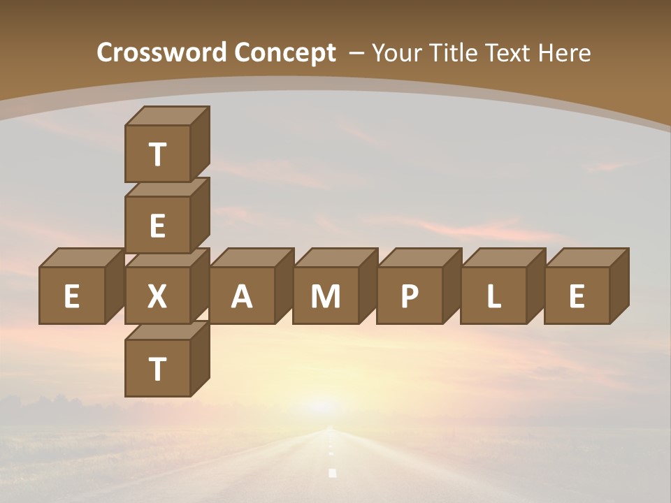 Hill Serenity Asphalt PowerPoint Template