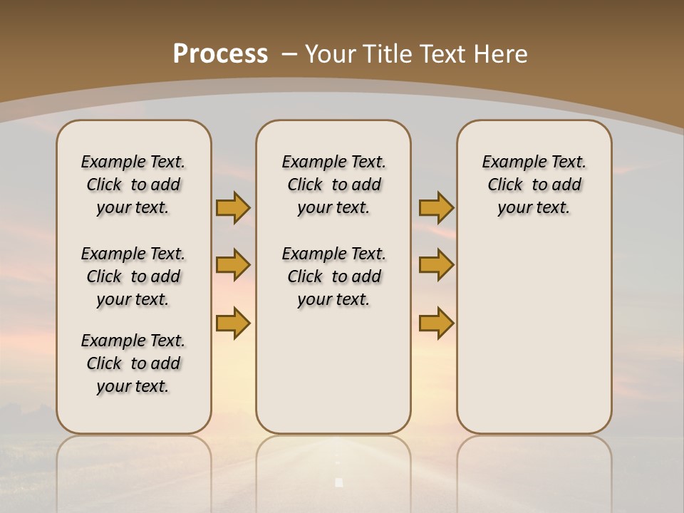Hill Serenity Asphalt PowerPoint Template