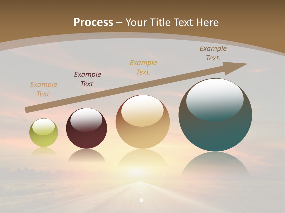 Hill Serenity Asphalt PowerPoint Template
