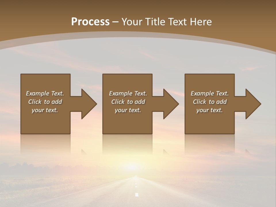 Hill Serenity Asphalt PowerPoint Template