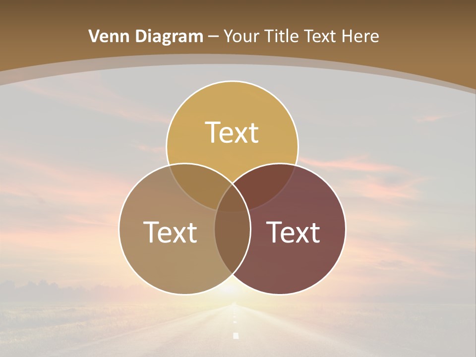 Hill Serenity Asphalt PowerPoint Template