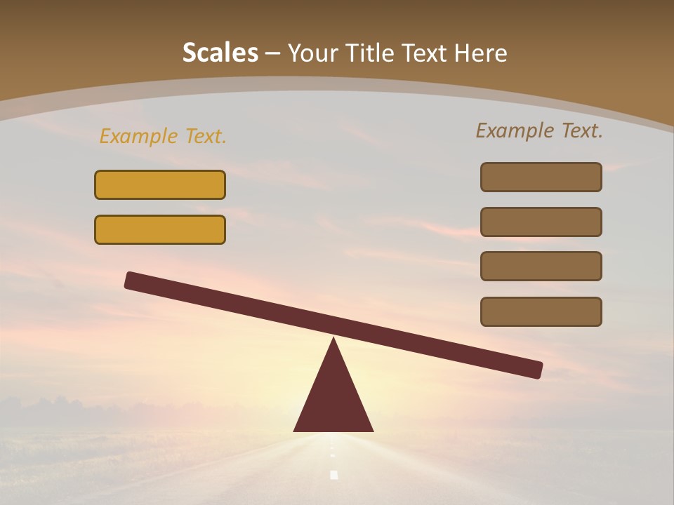Hill Serenity Asphalt PowerPoint Template