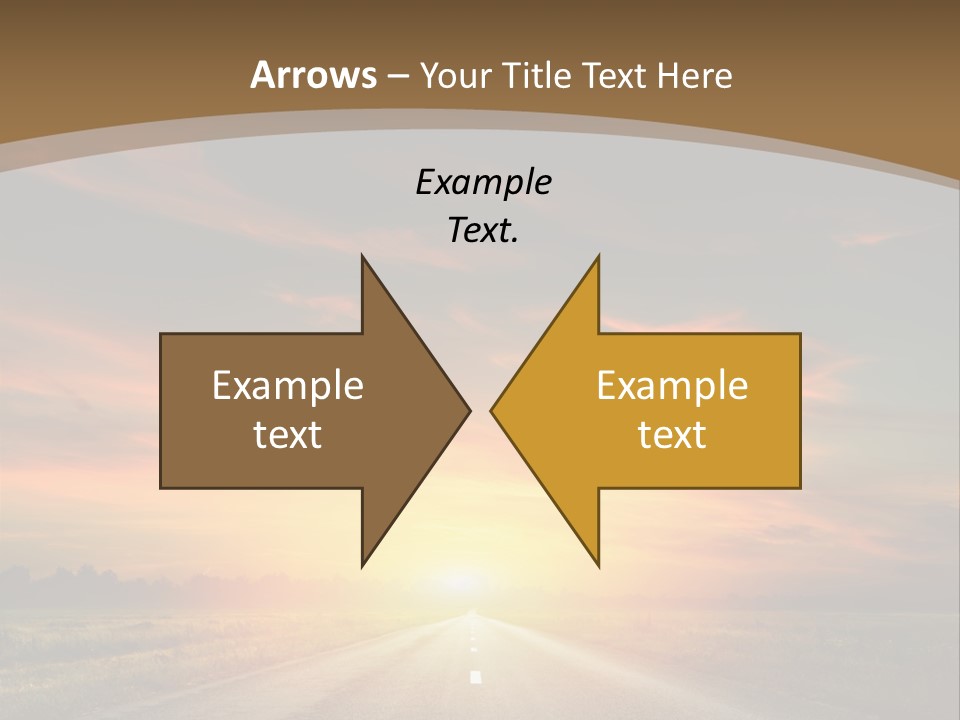 Hill Serenity Asphalt PowerPoint Template