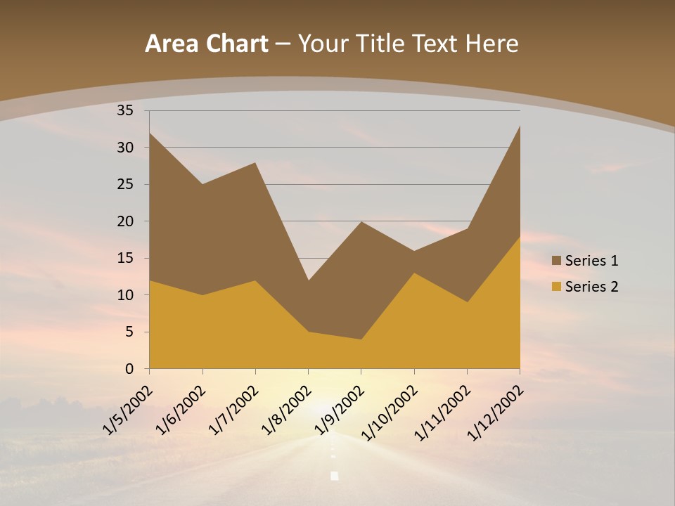 Hill Serenity Asphalt PowerPoint Template