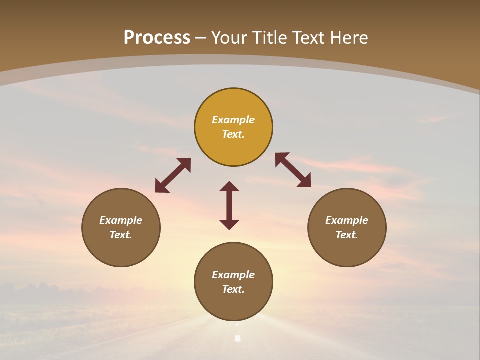 Hill Serenity Asphalt PowerPoint Template
