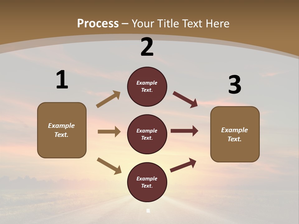 Hill Serenity Asphalt PowerPoint Template