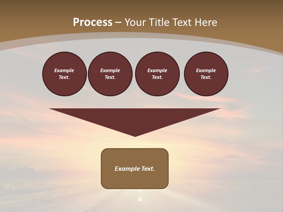Hill Serenity Asphalt PowerPoint Template