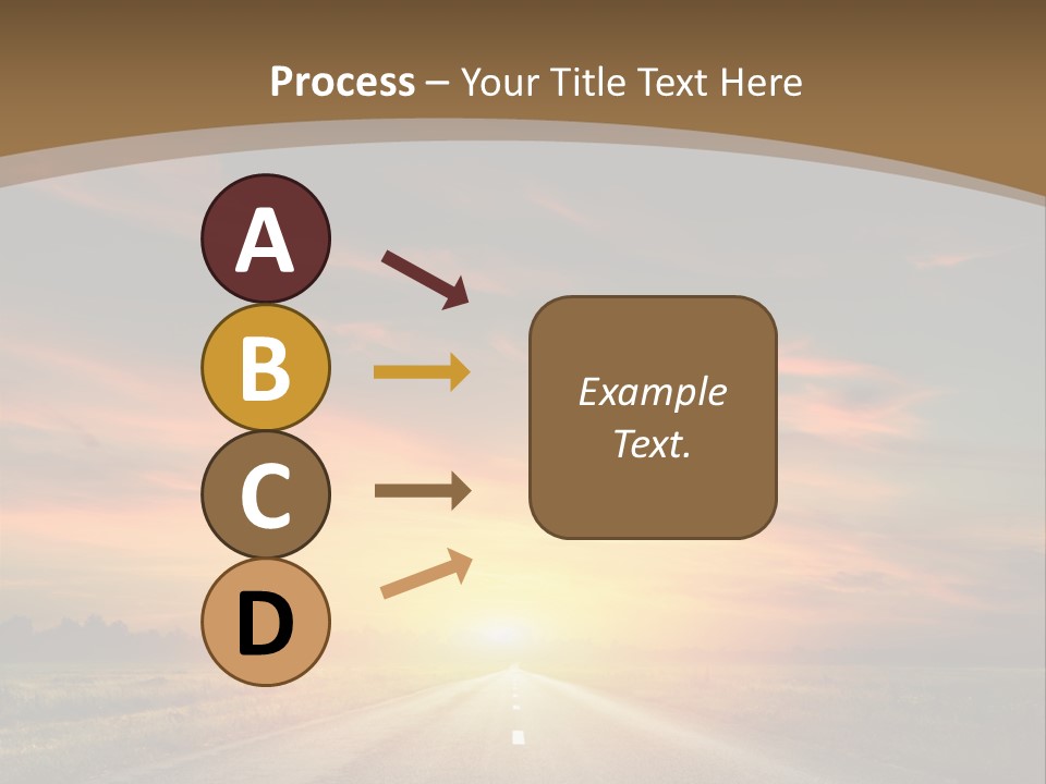 Hill Serenity Asphalt PowerPoint Template