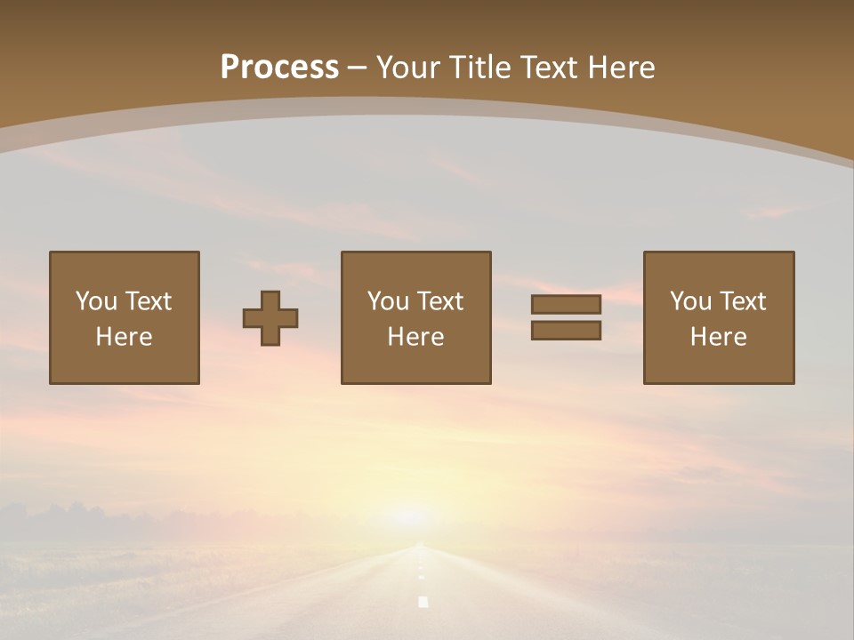 Hill Serenity Asphalt PowerPoint Template