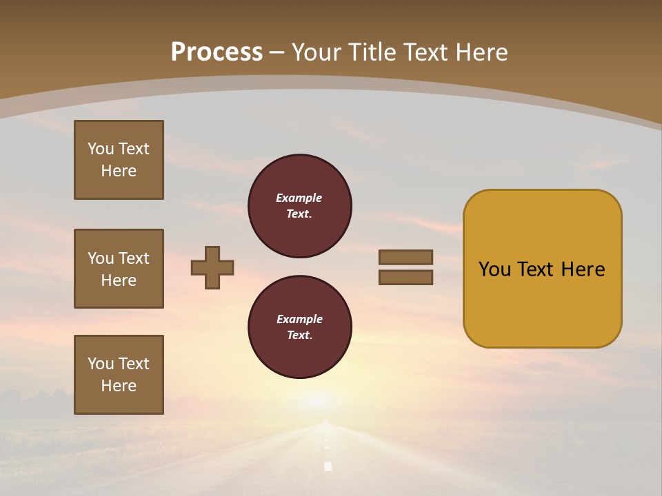 Hill Serenity Asphalt PowerPoint Template