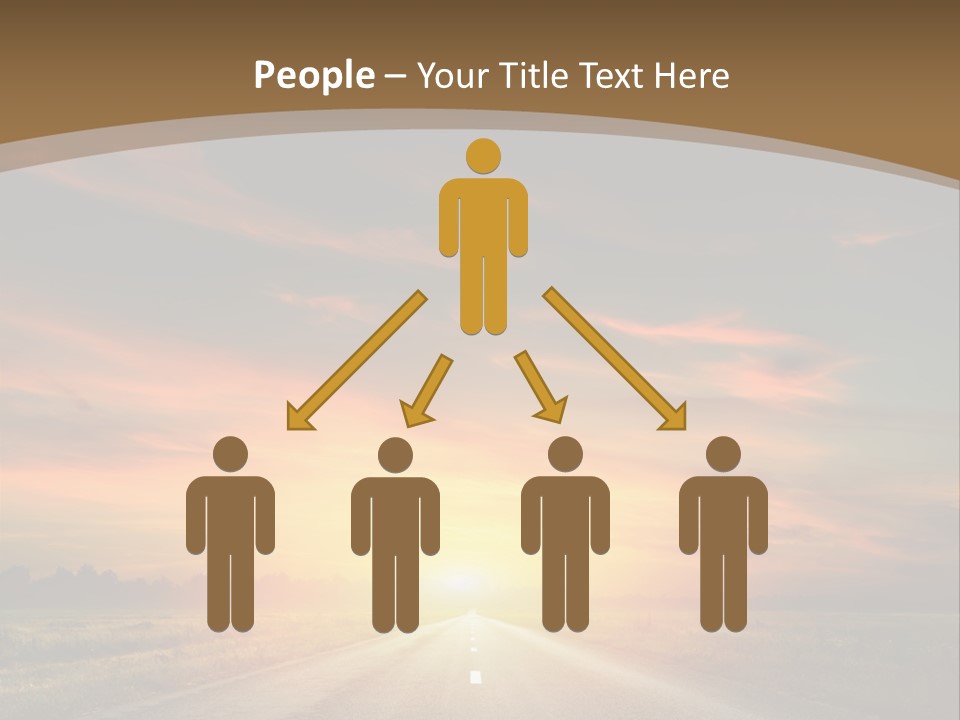 Hill Serenity Asphalt PowerPoint Template