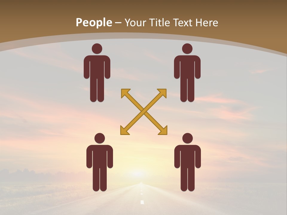 Hill Serenity Asphalt PowerPoint Template