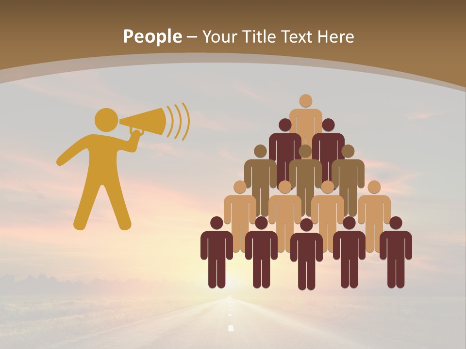 Hill Serenity Asphalt PowerPoint Template