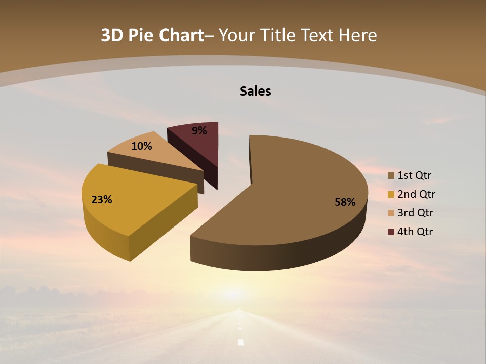 Hill Serenity Asphalt PowerPoint Template