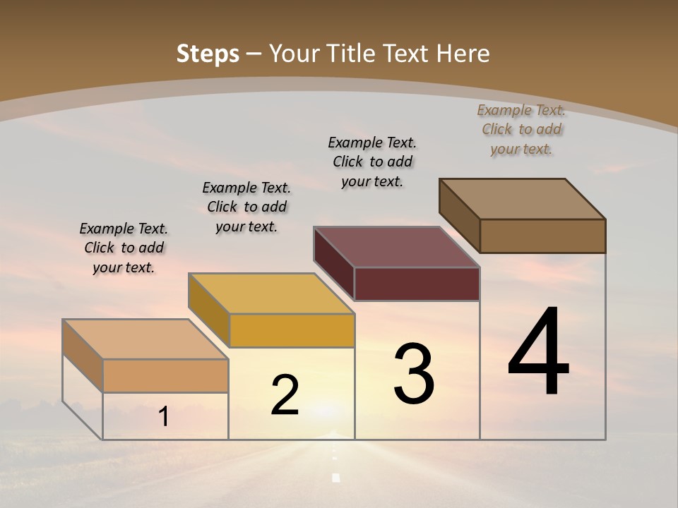 Hill Serenity Asphalt PowerPoint Template