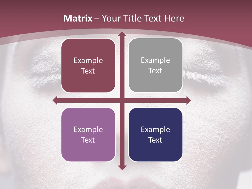 Make Up Weird Winter Storm PowerPoint Template