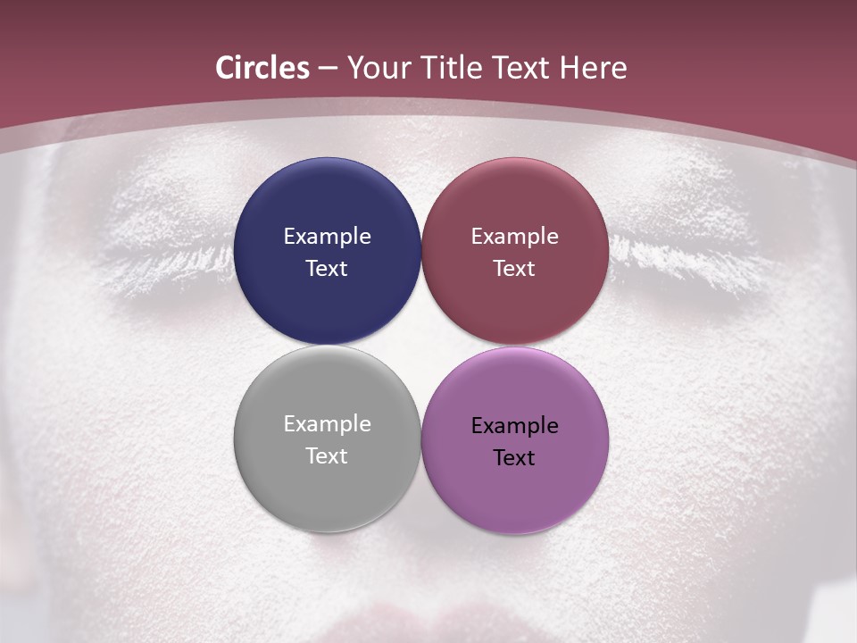 Make Up Weird Winter Storm PowerPoint Template