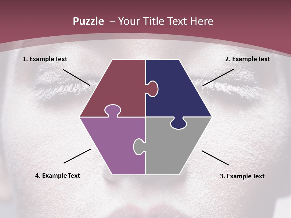 Make Up Weird Winter Storm PowerPoint Template