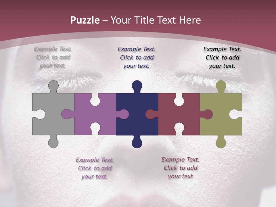 Make Up Weird Winter Storm PowerPoint Template